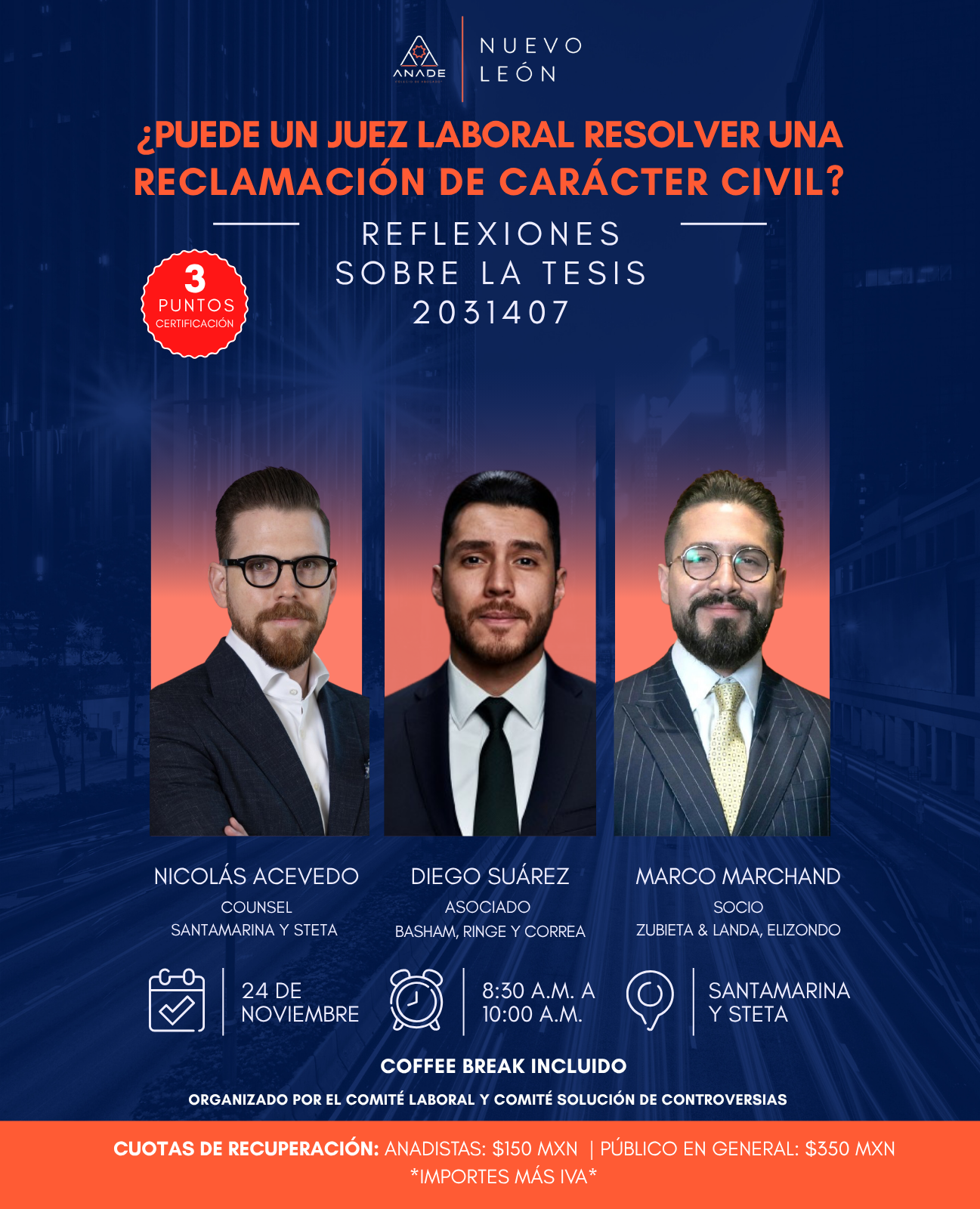 ¿Puede un juez laboral resolver una reclamación de carácter civil?