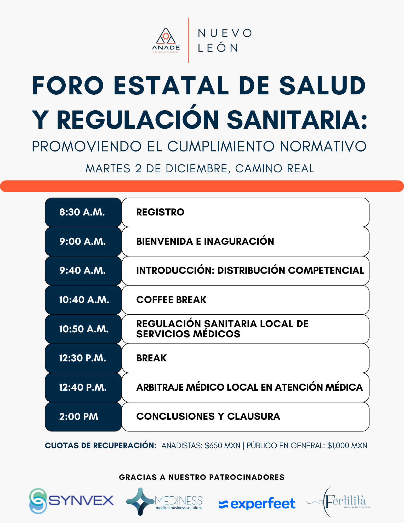 Foro Estatal de Salud y Regulación Sanitaria: Promoviendo el Cumplimiento Normativo