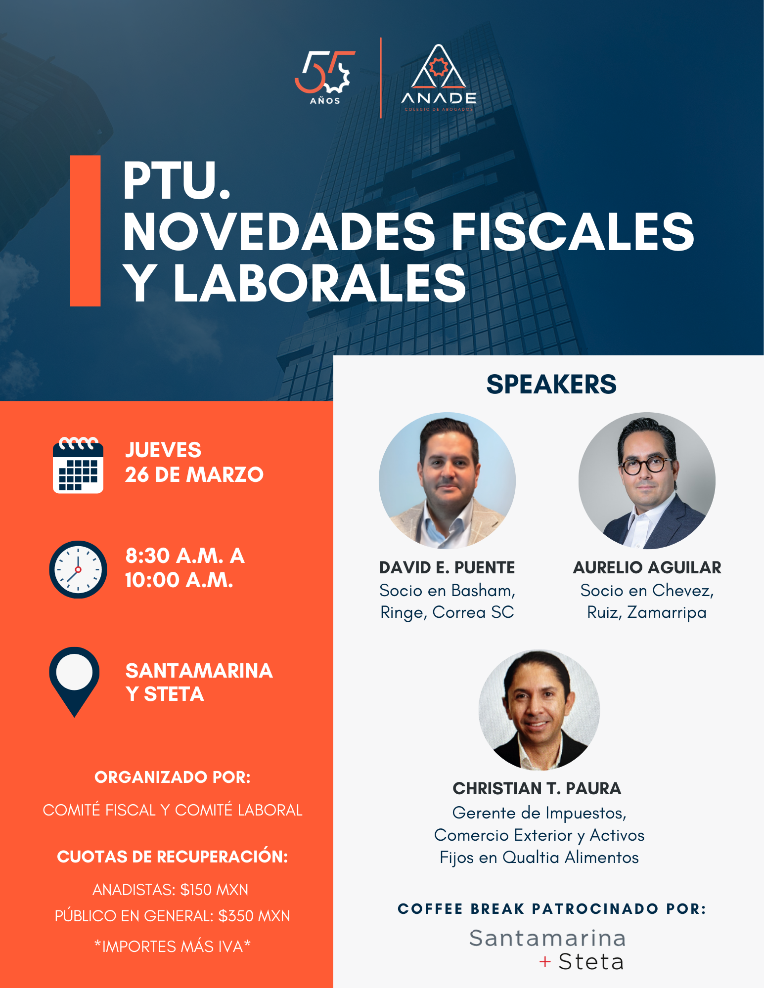 PTU. Novedades Fiscales y Laborales