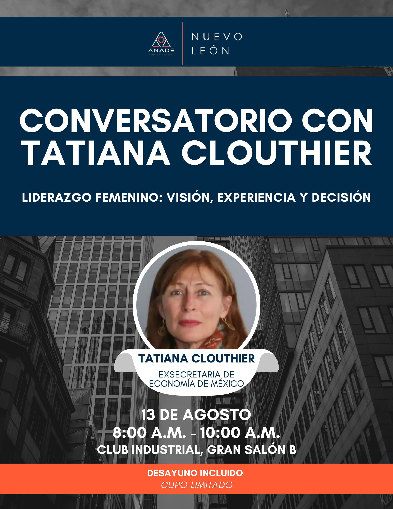 Conversatorio con Tatiana Clouthier